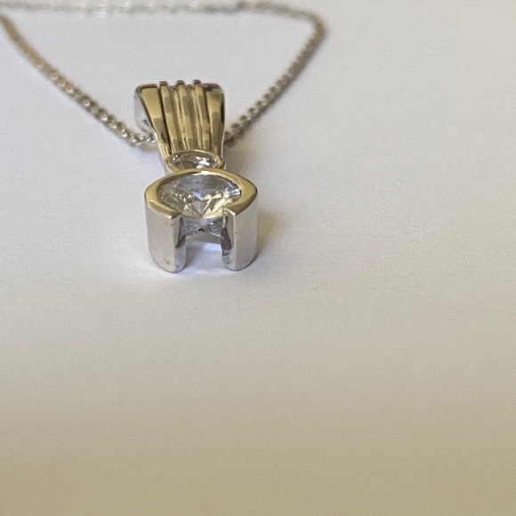 💎Real topaz stone 925 silver trending necklace - Picture 5 of 8